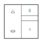 公寓 1 Bedroom Lovely In *
