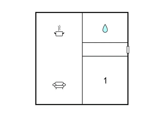 Apartment 1 Bedroom Lovely In *